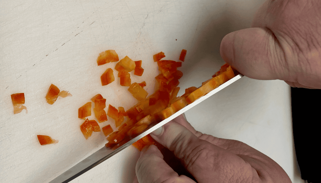 Chefstemp-chopped bell pepper Chefstemp-chopped bell pepper