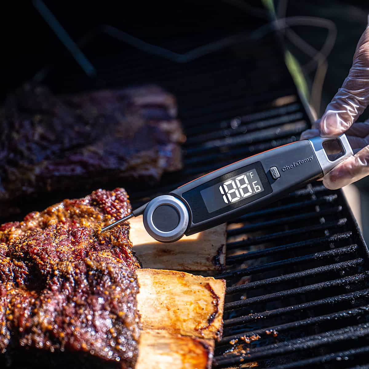 CHEFSTEMP Instant Read Meat Thermometer, 1-Second Meat Thermometer