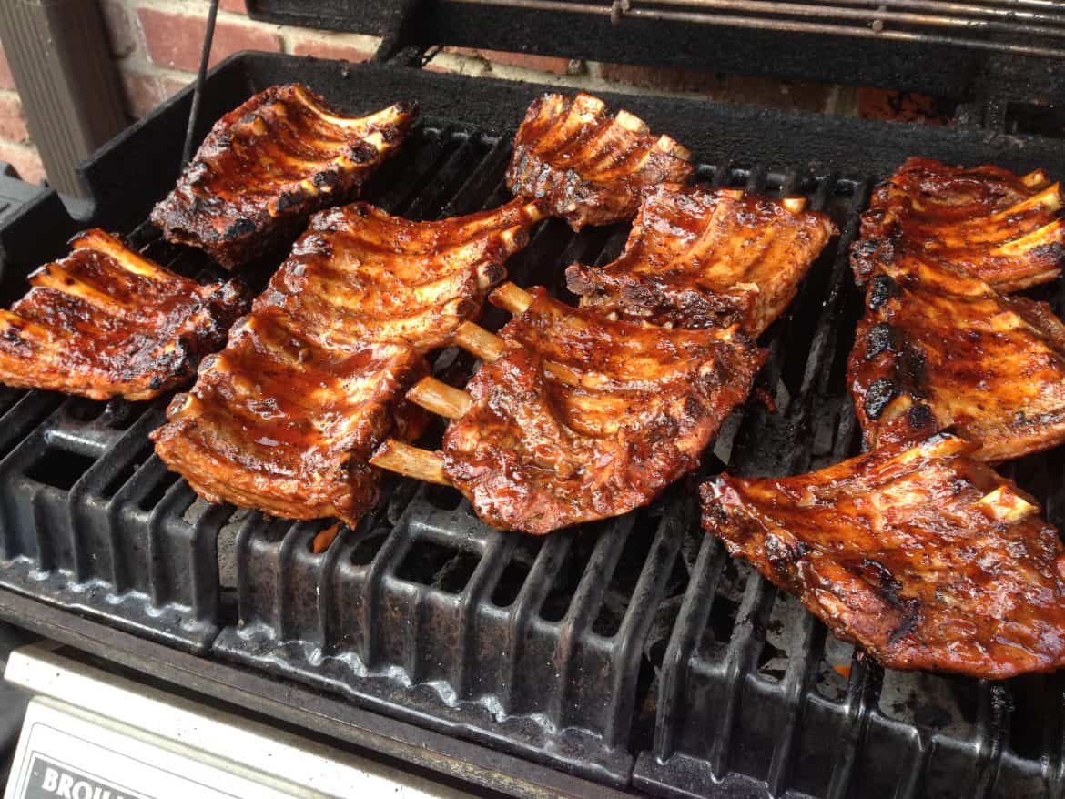 Cheater BBQ Ribs on the Grill 1170x878 1