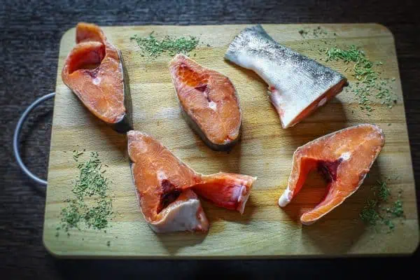 Chefstemp-salmon piece
