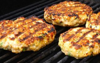 salmon burger temperature