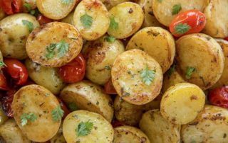 ideal internal temp of baked potato