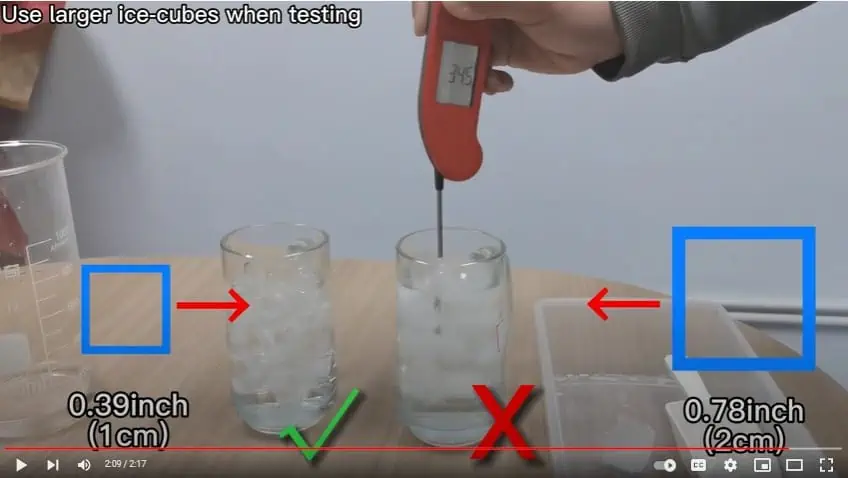 Using Crushed Ice Cubes Than larger Ones 2