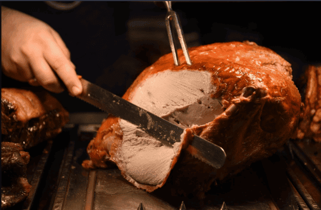 ChefsTemp Smokey Turkey Cooked with a Smoker Thermometer (3) ChefsTemp Smokey Turkey Cooked with a Smoker Thermometer