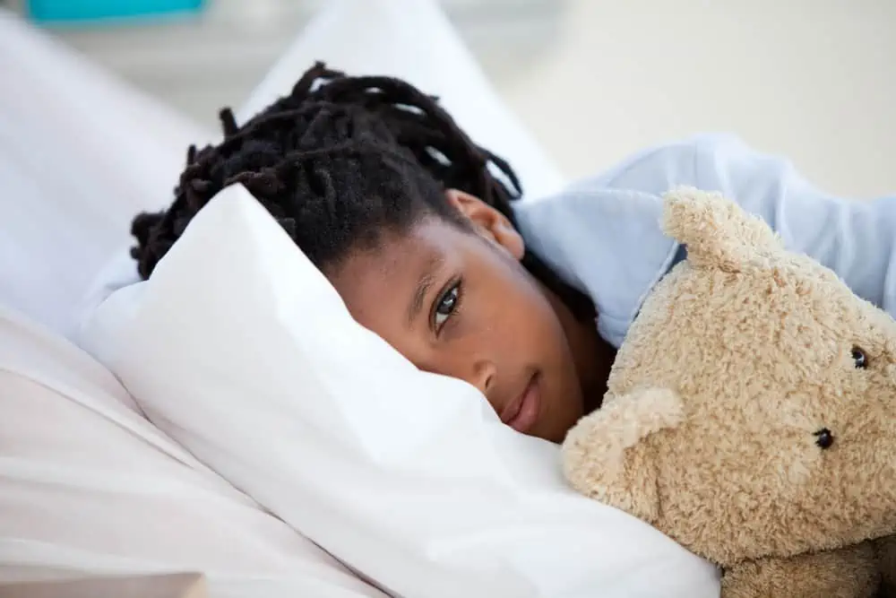 Depositphotos stock photo young boy in hospital.html S