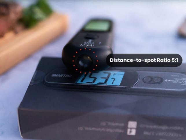 Infrared thermometers are non-contact thermometers.