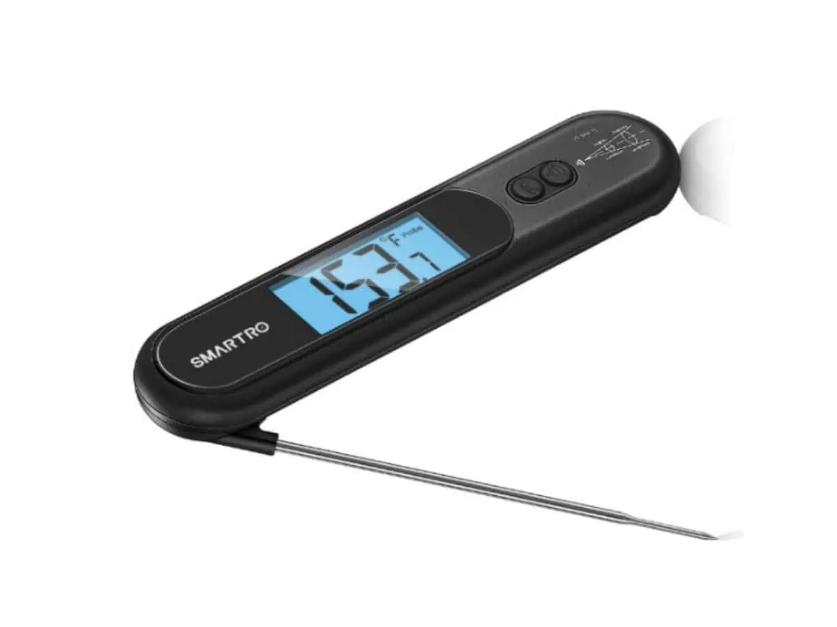 An infrared thermometer is invaluable for taking temperature readings from a distance.