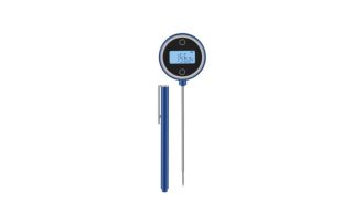 Accurate digital thermometer with quick response time.