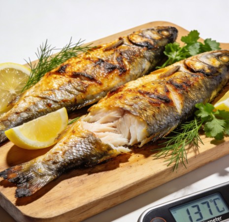 trout internal temperature