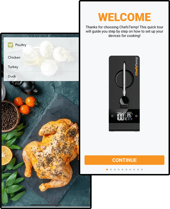 mobile thermometer cooking app