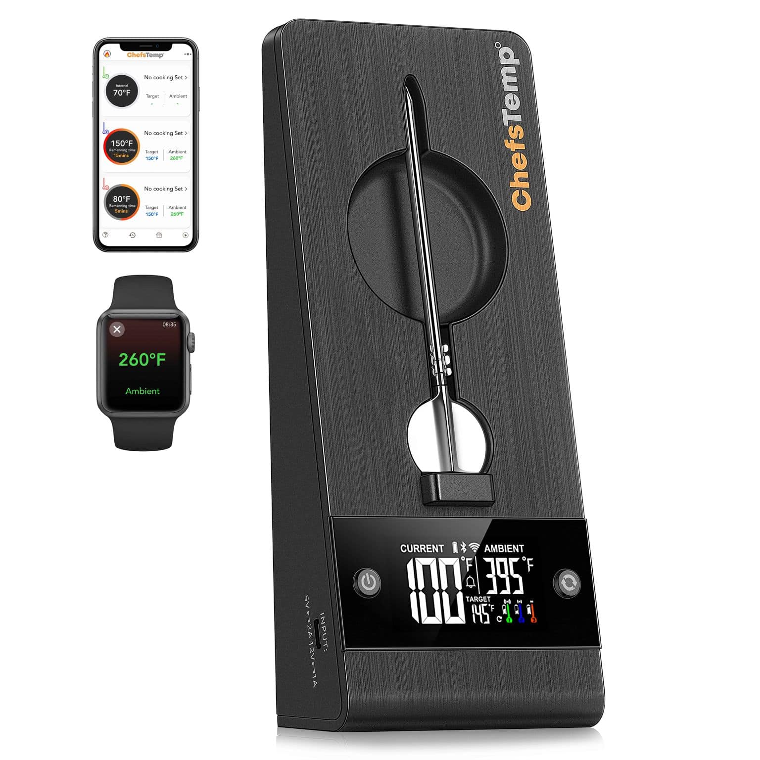 ProTemp 2 Plus Wireless Meat Thermometer | ChefsTemp