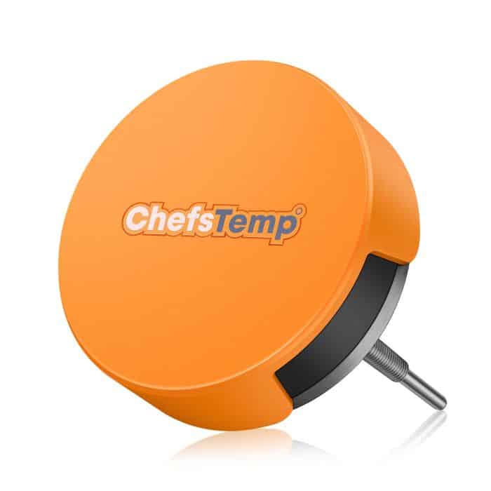 Highly accurate ChefTemp infrared meat thermometer for precise cooking temperature control.