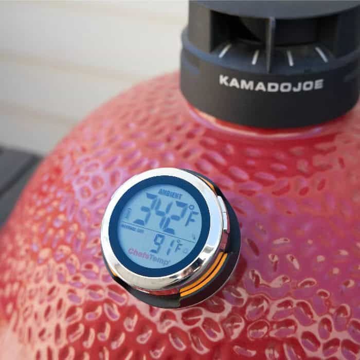 s1 setup_2 - Compact digital grill thermometer for precise cooking temperature monitoring.