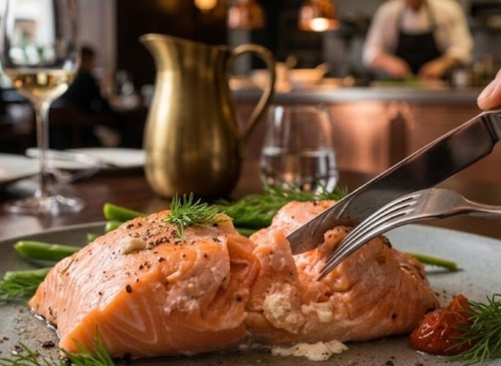 Gourmet Roasted Salmon: Perfectly Flaky and Ready to Enjoy