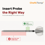 ChefsTemp 2nd-Gen Probe with Probe Clip and Rings - Image 3