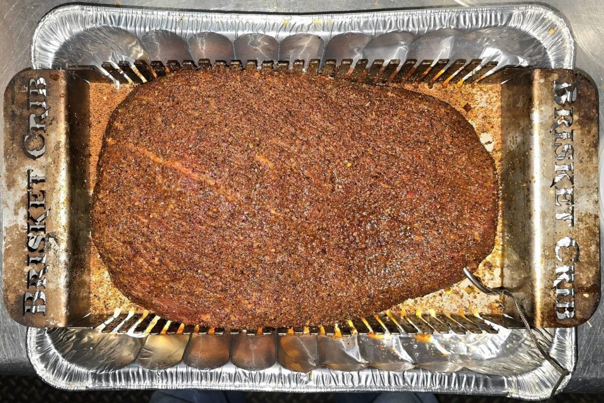 Successful brisket cooking with tech