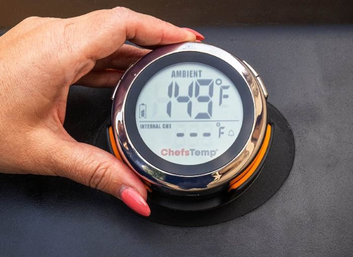 ProTemp S1 Patented Smart Grill Gauge designed to deliver accurate temperature readings. ProTemp S1 Patented Smart Grill Gauge designed to deliver accurate temperature readings.