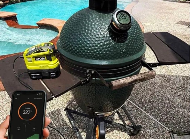 Automatic pit temperature control