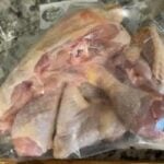 Vacuum-sealed raw chicken, ideal for sous vide cooking and food safety.
