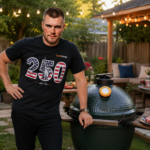 250th Anniversary USA 1776 T-Shirt – Patriotic Short Sleeve Tee - Image 3