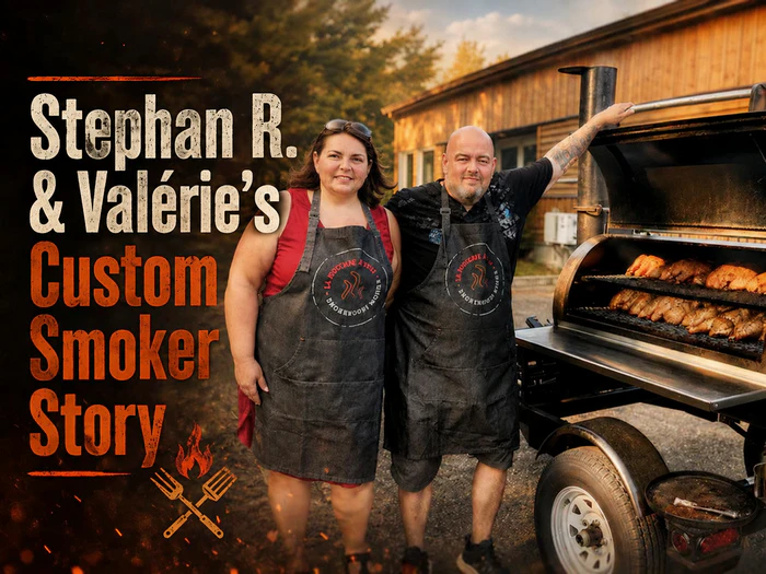 Stephan R. & Valérie's Custom Offset Smoker