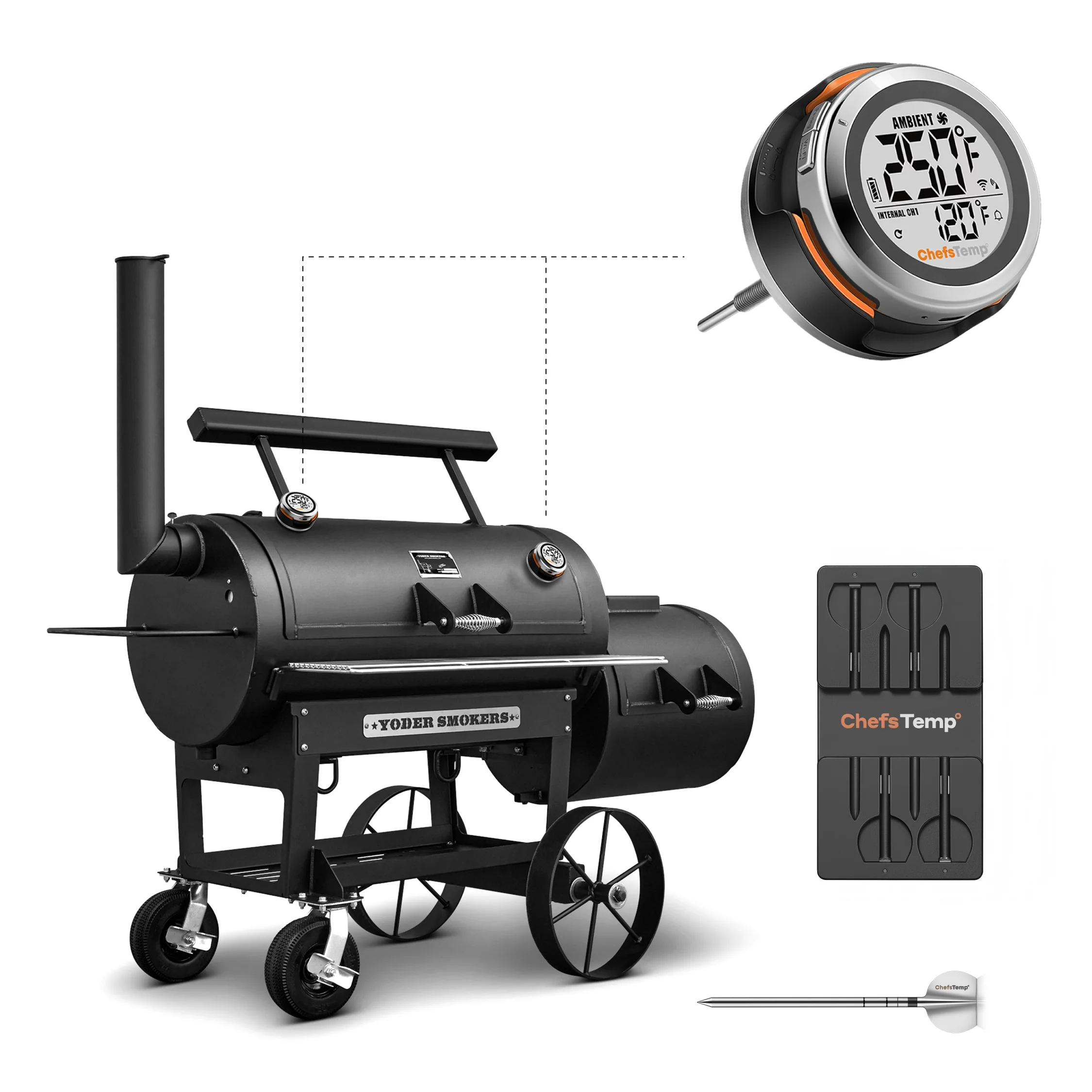 Yoder-Smokers-Loaded-Wichita S1 Bundle for Yoder Smokers Loaded Wichita Offset Smoker - Image 1
