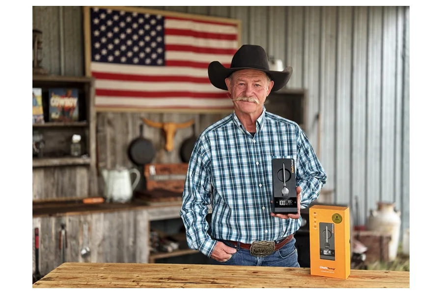 Cowboy Kent Rollins Uses ChefsTemp Finaltouch X10 and ProTemp 2 Plus