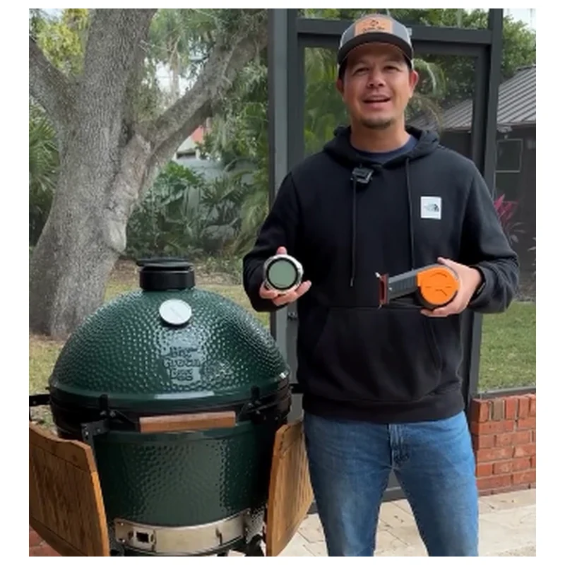 NinjaCue Demonstrates ChefsTemp ProTemp S1 and Breezo BBQ Temperature Control