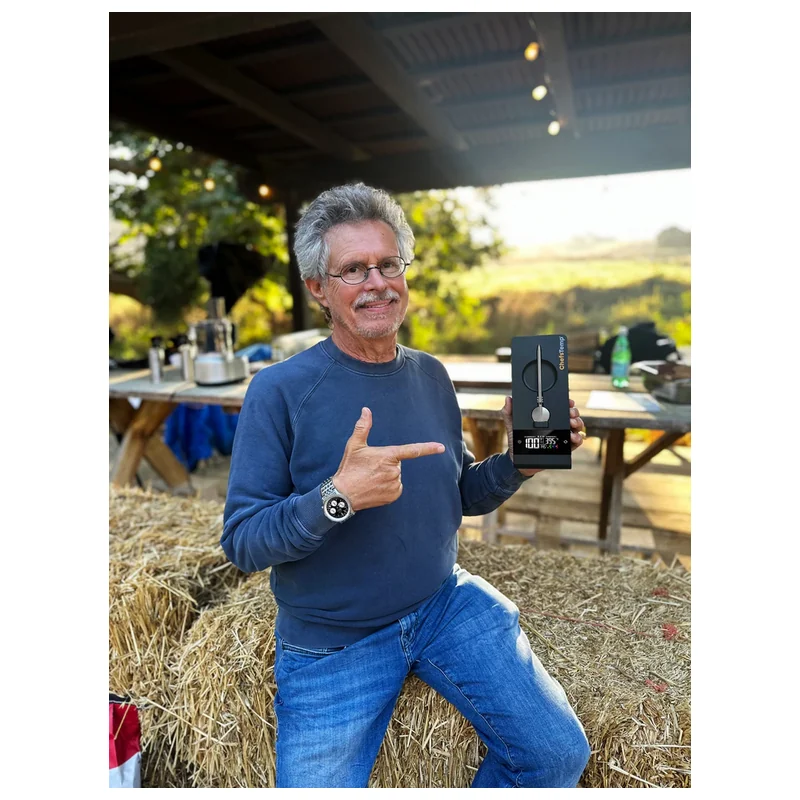 Steven Raichlen Features ChefsTemp ProTemp S1 and ProTemp 2 Plus BBQ Thermometers
